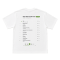 PLAYLIST TEE WHITE